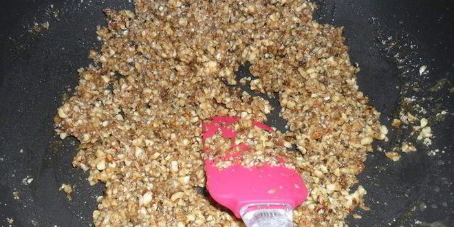 Рецепт рулета с ореховой начинкой