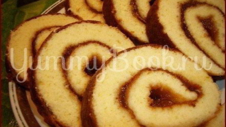 Рецепт рулета за 5 минут