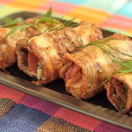 Рецепт Рулетиков из баклажанов