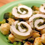 Рецепт Рулетиков из индейки