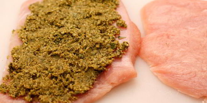 Рецепт рулетиков из индейки