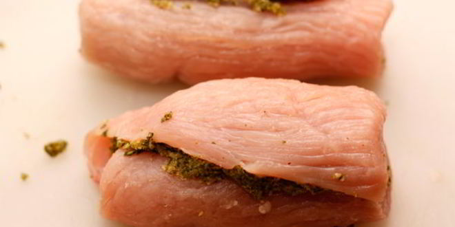 Рецепт рулетиков из индейки