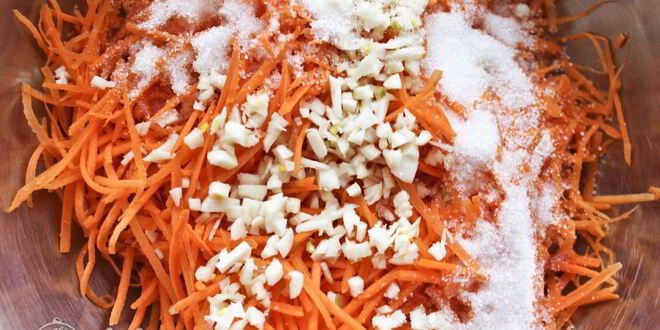 Рецепт рулетиков с морковкой по-корейски