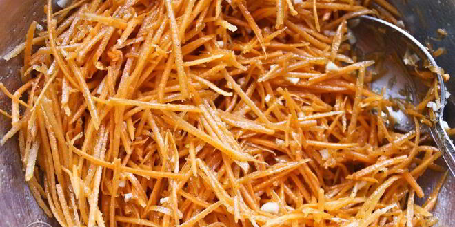 Рецепт рулетиков с морковкой по-корейски