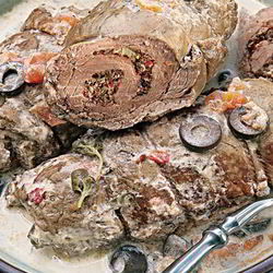 Рецепт Рулетов из телятины нисуаз