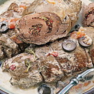 Рецепт Рулетов из телятины нисуаз