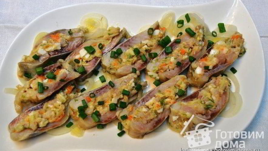 Рецепт селедочного рулета с форшмаком