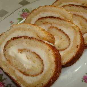 Рецепт Сладкого рулета по ГОСТу к чаю