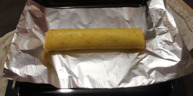 Рецепт сырно-куриного рулет