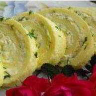 Рецепт Сырного рулета с курицей