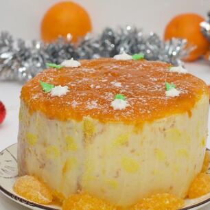 Рецепт Торта-рулета с цитрусовой ноткой