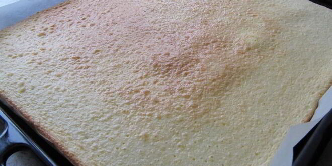 Рецепт торта-рулета с цитрусовой ноткой