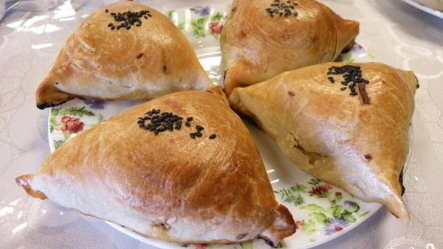 Рецепт самсы с фаршем и картошкой