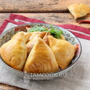 Рецепт Самсы с картофелем и сыром