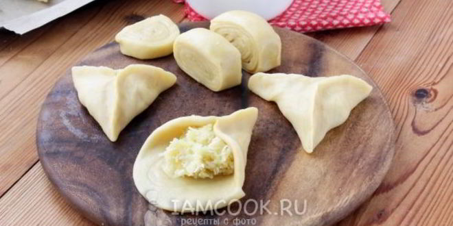 Рецепт самсы с картофелем и сыром
