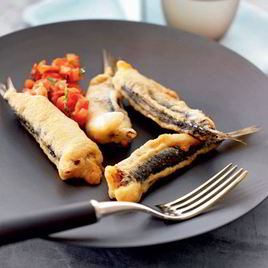 Рецепт Сардин в кляре