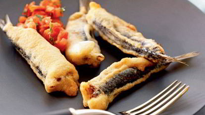 Рецепт Сардин в кляре