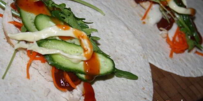 Рецепт домашней шаурмы с курицей