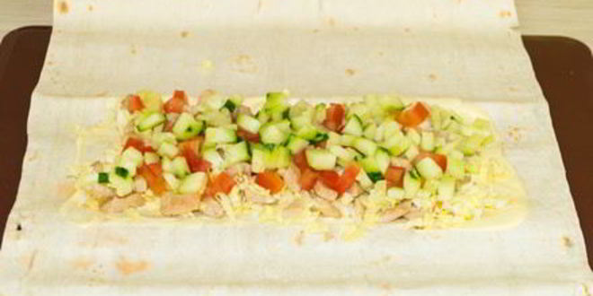 Рецепт домашней шаурмы