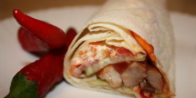 Рецепт шаурмы по-быстрому