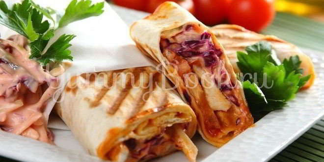 Рецепт шаурмы с курицей