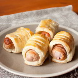 Рецепт Сосисок в тесте