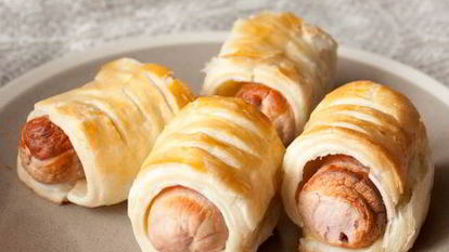 Рецепт Сосисок в тесте