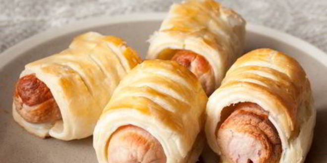 Рецепт сосисок в тесте