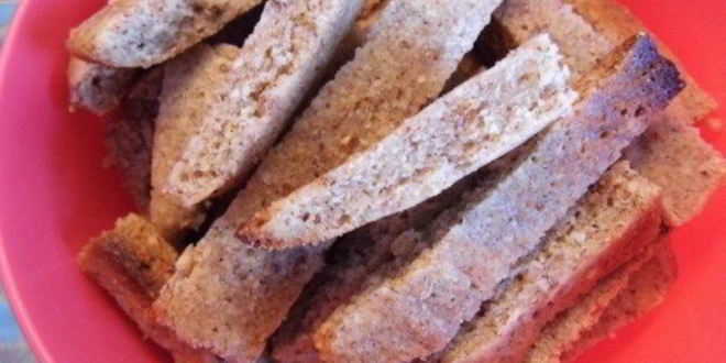 Рецепт сухариков миндальных