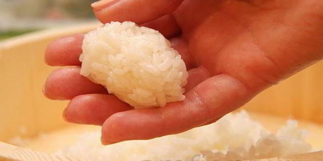 Рецепт нигирей-суш с кальмаром