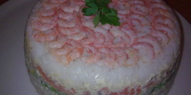 Рецепт суш-торта