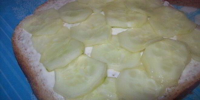 Рецепт английских сэндвичей с огурцом