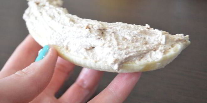 Рецепт банановых мини-сэндвичей с творожным кремом