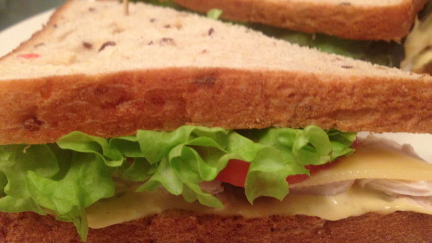 Рецепт клаба-сэндвича с курицей