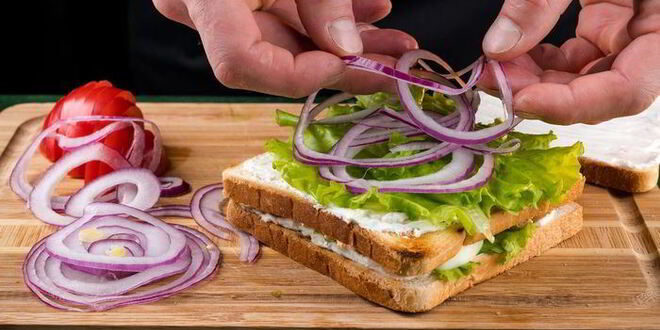 Рецепт клаба-сэндвича с лососевым паштетом