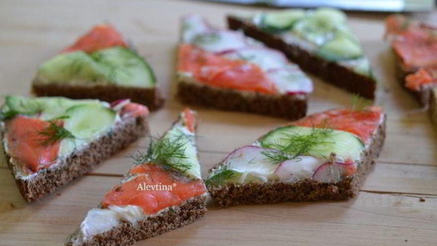 Рецепт мозаики из сэндвичей