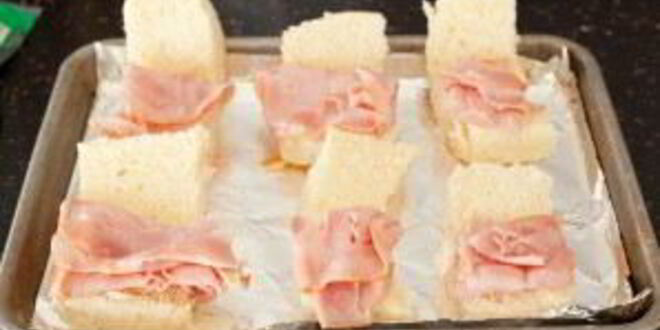 Рецепт простых сэндвичей с пикантным соусом