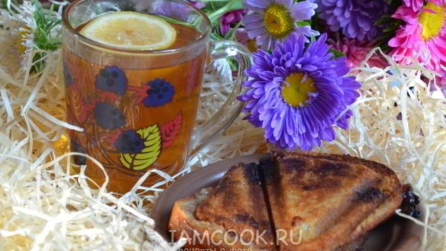 Рецепт сладкого сэндвича