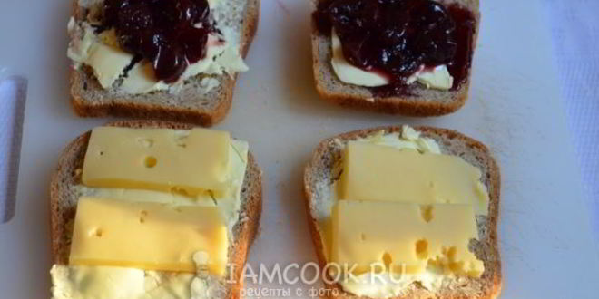 Рецепт сладкого сэндвича