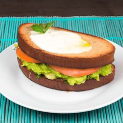 Рецепт Супера сытного сэндвич на завтрак