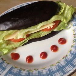 Рецепт Сэндвича из баклажана