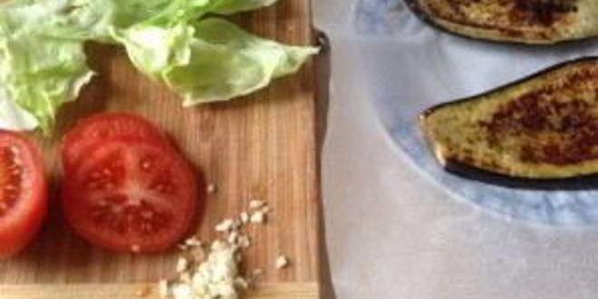 Рецепт сэндвича из баклажана