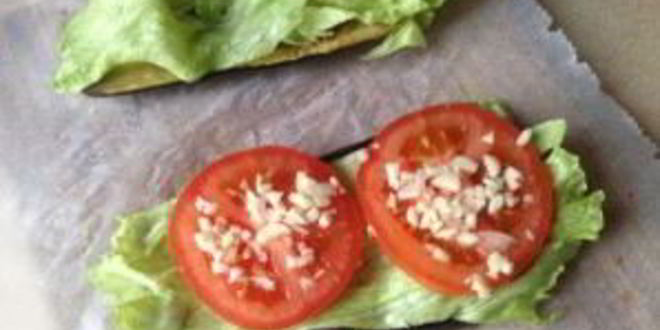 Рецепт сэндвича из баклажана