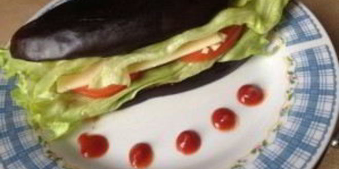 Рецепт сэндвича из баклажана
