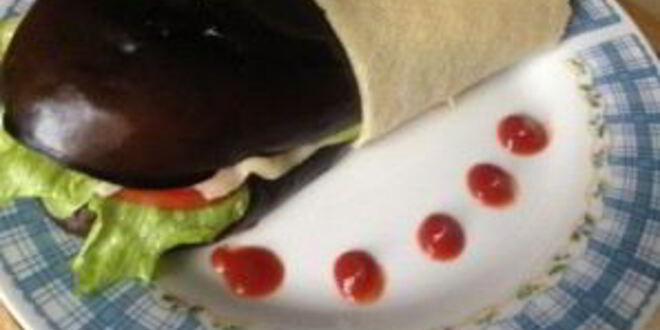 Рецепт сэндвича из баклажана