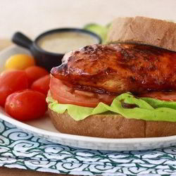 Рецепт Сэндвича с курицей в меде