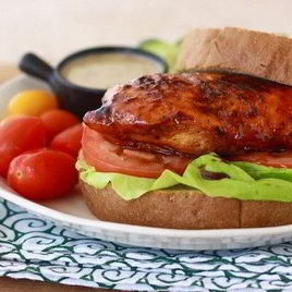 Рецепт Сэндвича с курицей в меде