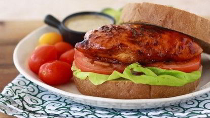 Рецепт Сэндвича с курицей в меде