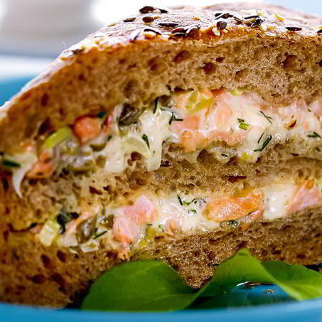 Рецепт Сэндвича с лососем