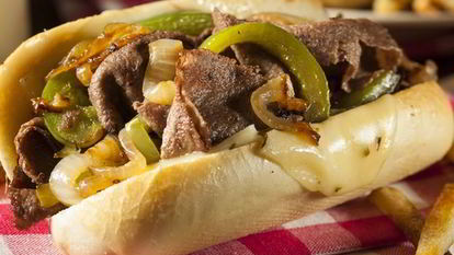 Рецепт Сэндвича с мясом ягненка и сыром